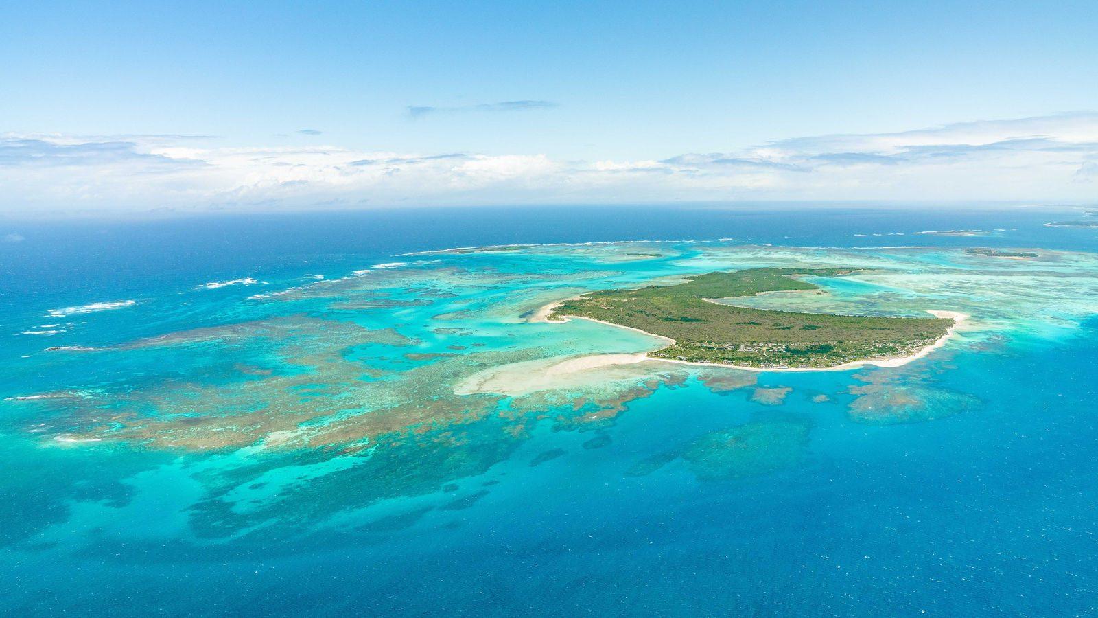 Nosy Ankao from the air